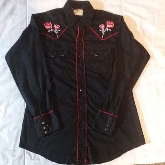 Dee Cee Other - Vtg Dee Cee Western Shirt Embroidered Men's Sm